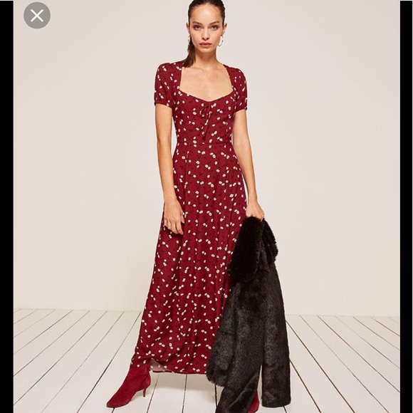 reformation rosetti dress